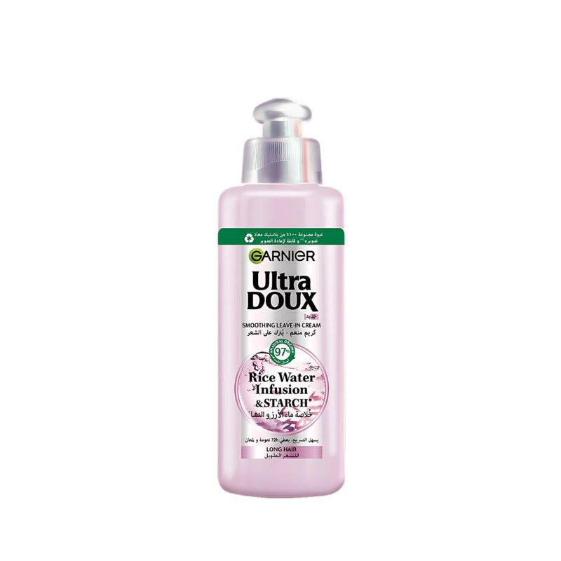 Rice Water Starch Smoothing Leave-In Cream Garnier 200ml
