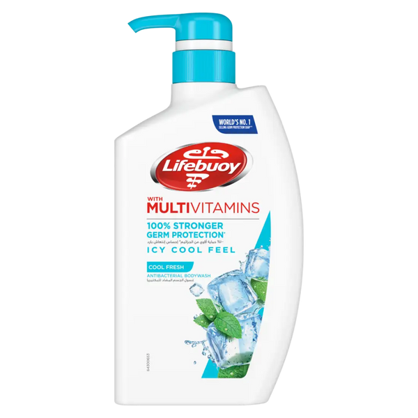 Body Wash Cool Fresh Antibacterial Daily Cleansing Lifebuoy 500ml