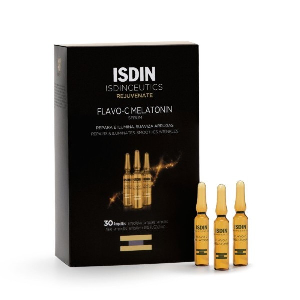 Buy Face Serum Melatonin Ampoules Skin Repair ISDIN 10x2ml