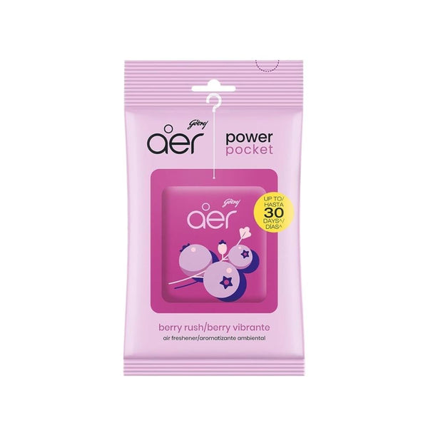 Hanging Closet Air Freshener Raspberry Nectar Scent Godrej Aer 10g