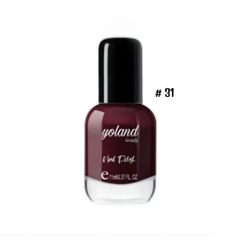 Shop Nail Polish Quick-Dry Glossy Finish Shade 31 Yolande Beauty 10ml