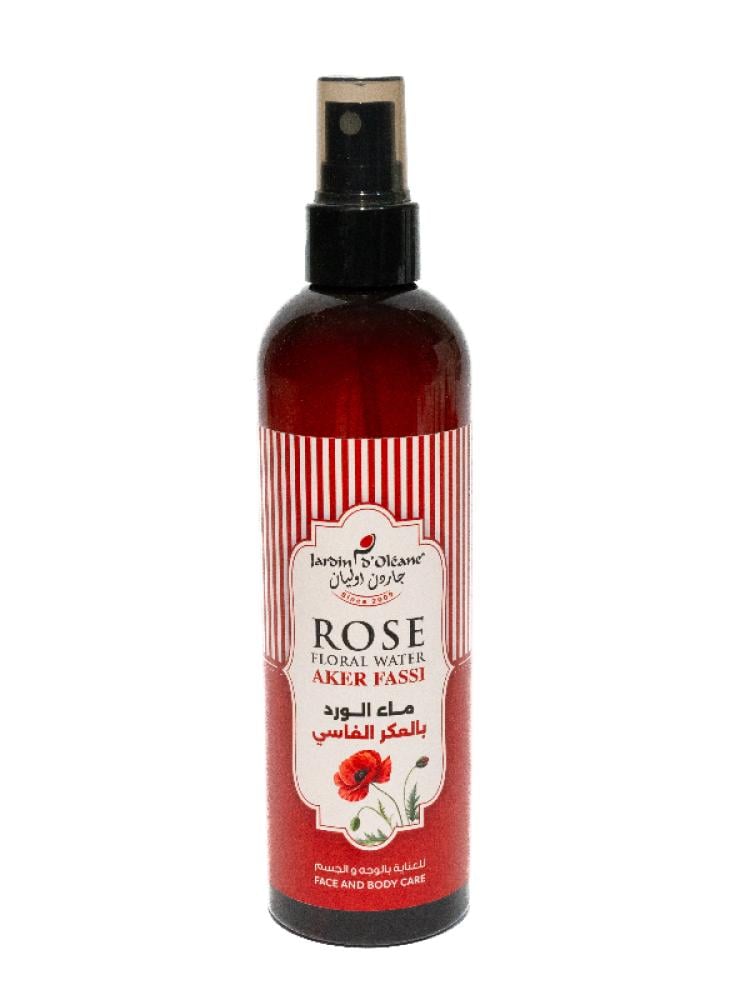 Rose Water Face Mist Hydrating Aker Fassi Garden Olean 250ml