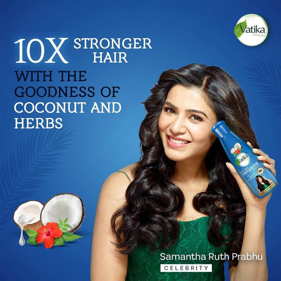 Vatika Sampanna Coconut Hair Oil Nourishing & Strengthening Formula 300ml