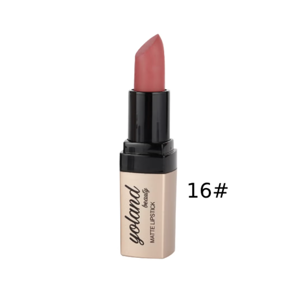 Yolande Beauty Creamy Matte Lipstick with Vitamin E & Macadamia Oil