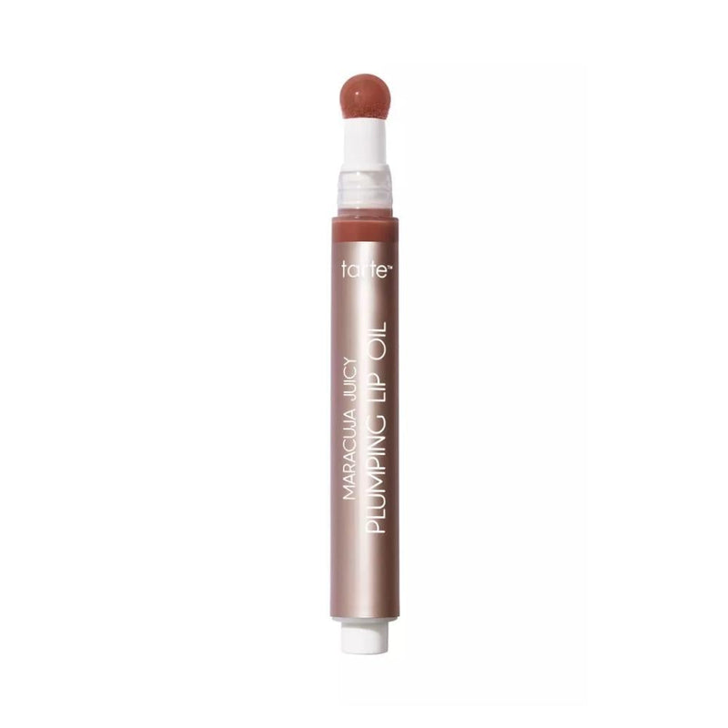 Tarte Maracuja Juicy Lip Plumping Oil, Cinnamon, Hydrating Gloss with 15 Oils