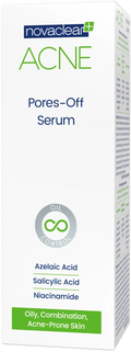 Face Serum for Dry Skin Pore Minimising Formula Novaclear 30ml