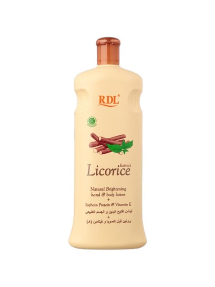 Body Lotion Brightening Licorice & Vitamin E RDL 600ml