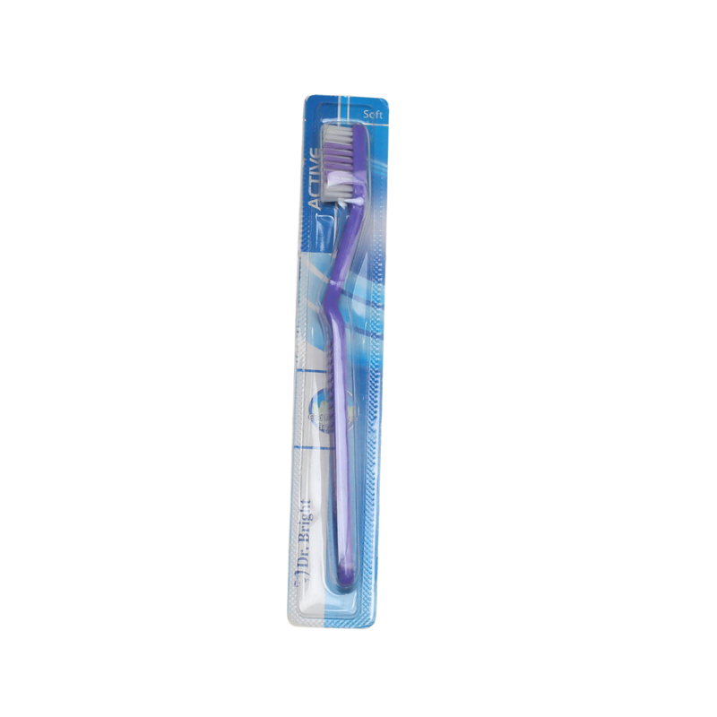 Dr. Bright Soft Toothbrush for Adults, Gentle on Sensitive Gums