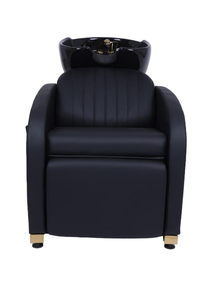 Salon System Hair Wash Chair Black B9315