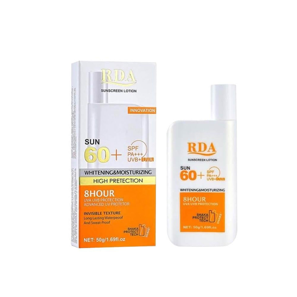 RDA Sunscreen Cream SPF 60 Daily Protection for Face & Body 50g