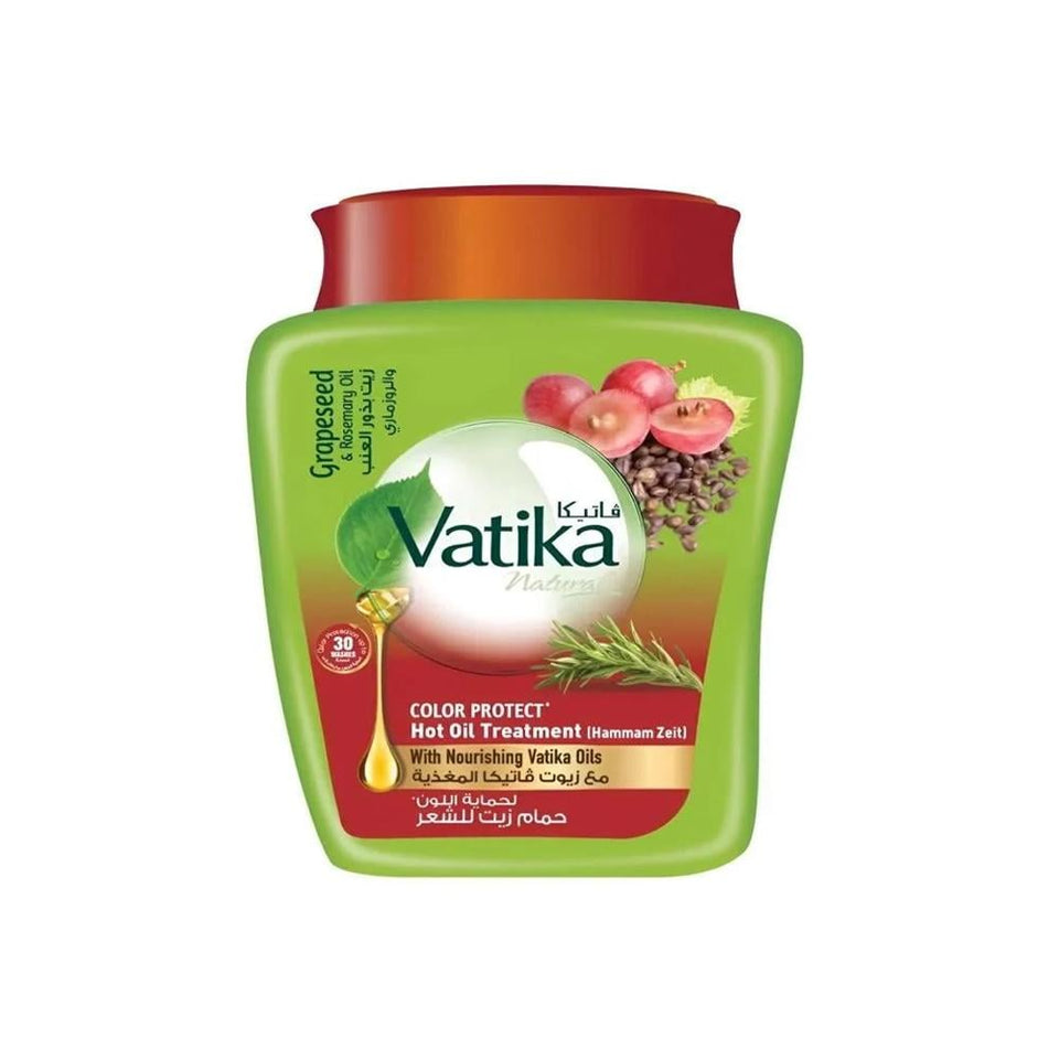 Vatika Hair Oil Bath with Grape Seed & Rosemary Hair Mask 500ml