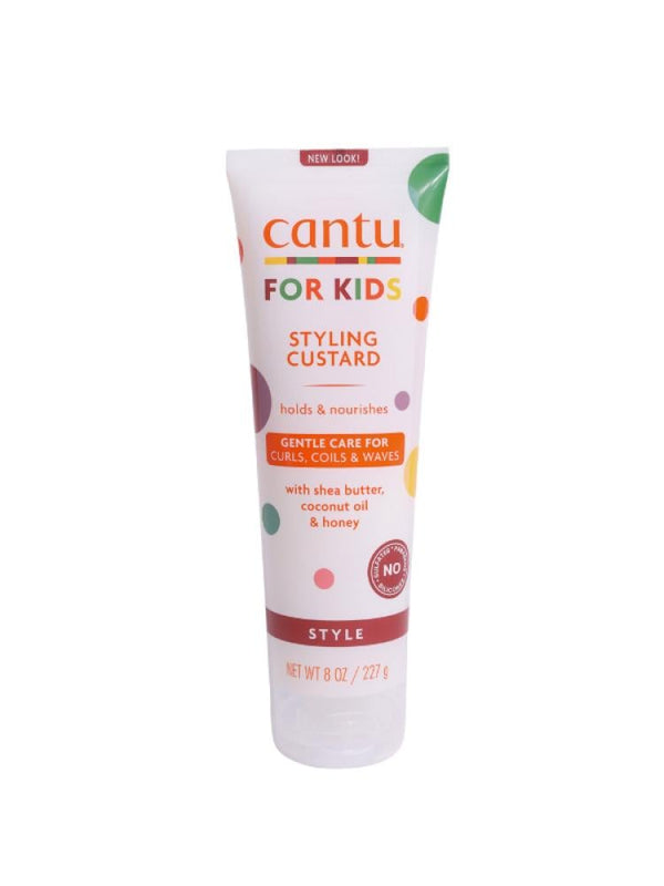 Kids Hair Styling Cream Custard for Wavy and Curly Hair Cantu 227g