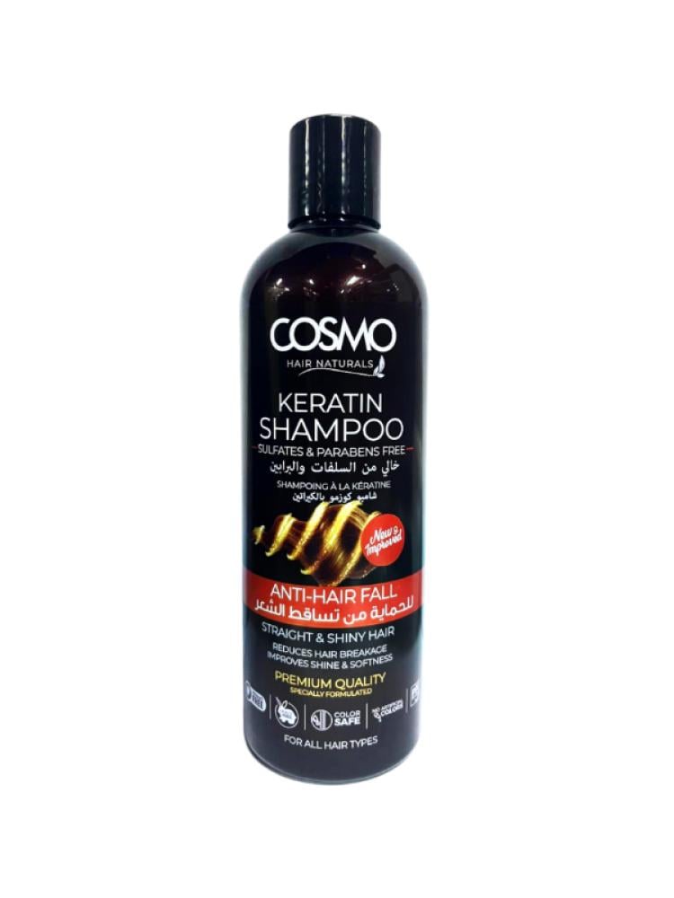 Cosmo Keratin Shampoo for Hair Repair - 480 ml
