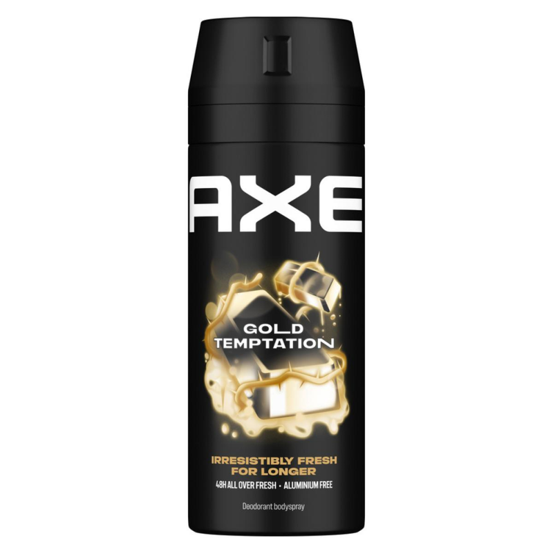 Axe Deodorant Spray Gold Temptation For Men 150ml