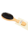 Best Hair Brush Wooden Natural Bristle Hairbrush for Breakage Prevention 1 Count