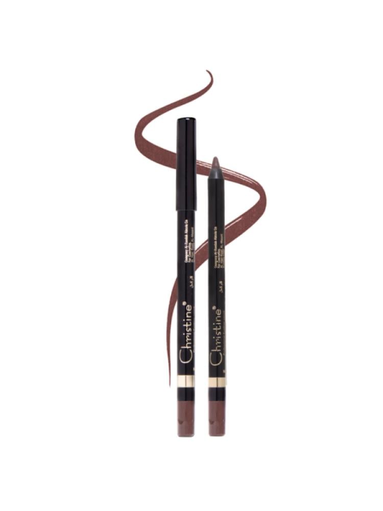 Brown Eyeliner Pencil Waterproof Wax Long-Lasting Christine C202