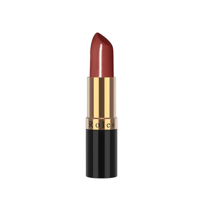 Roles Creamy Glossy Lipstick N5 with Shea Butter and Passion Fruit Oil