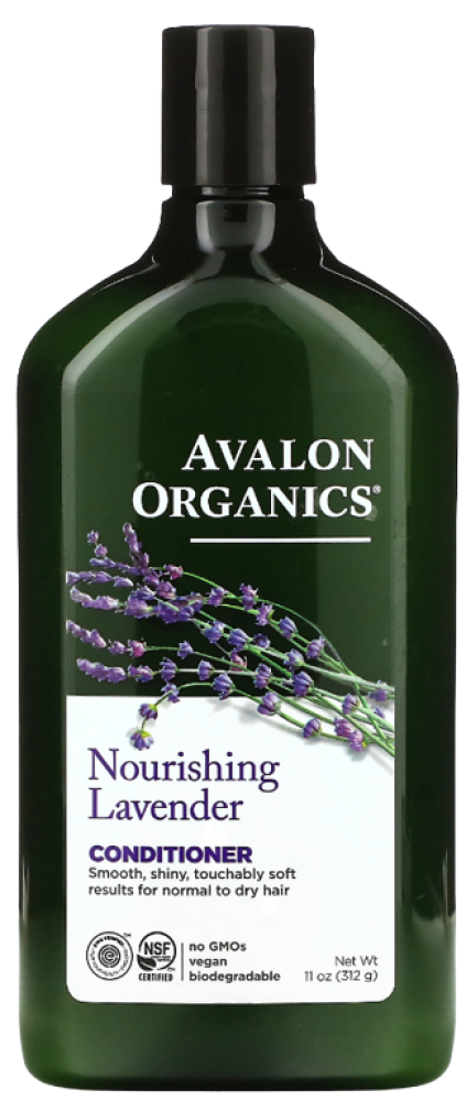 Lavender Conditioner Hydrating Detangling Dry Hair Avalon Organics 325ml