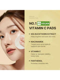 MediCube Deep Vita C Toner Pads - Niacinamide, Vitamin C, 70 Count