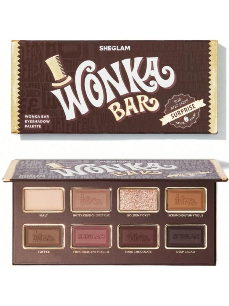 Sheglam WONKA BAR Eyeshadow Palette - Matte & High-Shine, 8 Colors