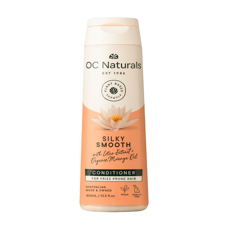 Conditioner for Frizzy Curly Hair Silky Smooth Hydration OC Naturals 400ml