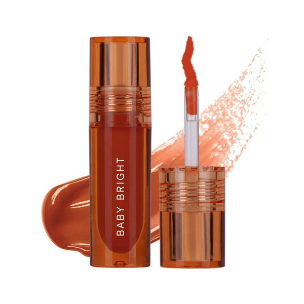 Baby Bright Lip and Cheek Tint Shimmery Peach 03 2.4g