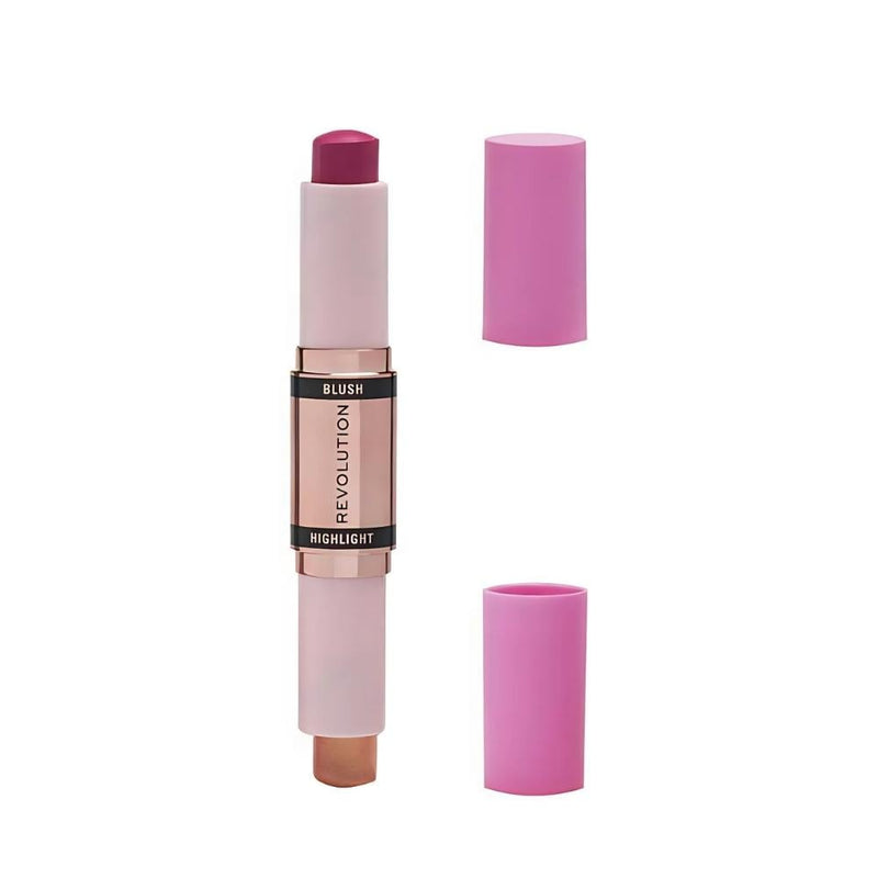Revolution Blush and Highlight Stick, Champagne Shine