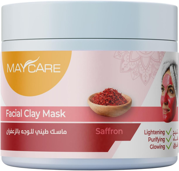 Clay Face Mask Saffron Brightening Anti-Ageing My Care 550g