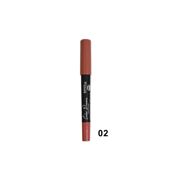 Matte Pen Lipstick Long Lasting Coverage Miss 2M Color Dream 02 3g