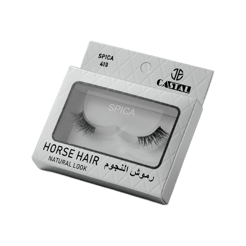 Castal Natural Hair False Eyelashes SPICA 419 Reusable