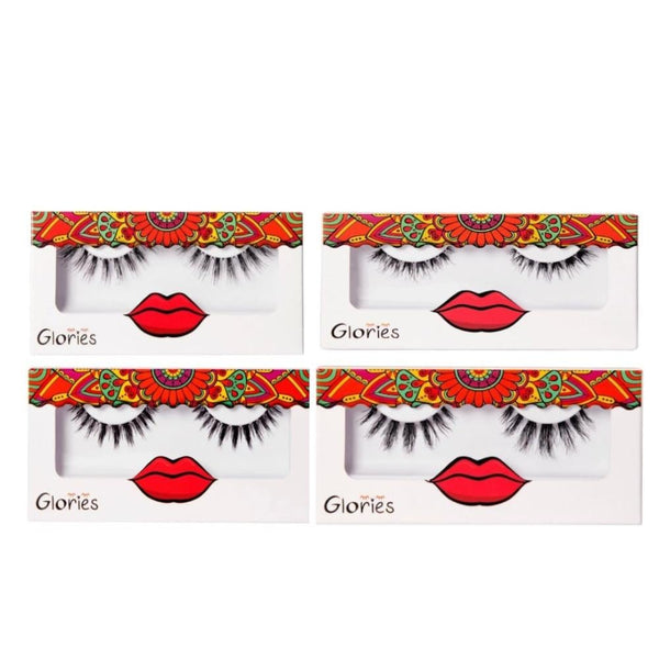 Glories Eyelash Set - 4 Pieces
