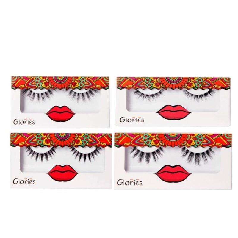 Glories Eyelash Set - 4 Pieces