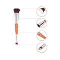 Lef Double-Ended Foundation and Concealer Brush - 128 Synthetic Fibers