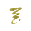 Flormar Glitter Nail Polish GL04 Gold Rush, Rose Silver Base