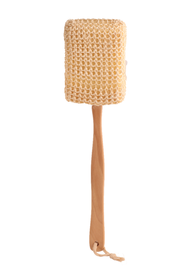 Loofah Body Scrubber Natural Exfoliating Sponge with Handle Sissal
