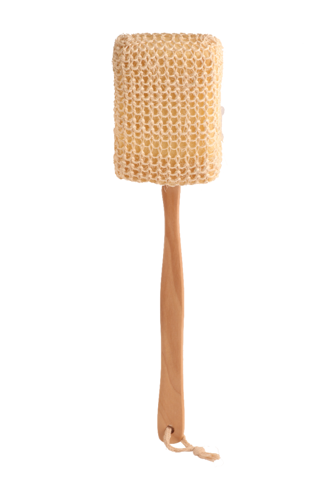 Loofah Body Scrubber Natural Exfoliating Sponge with Handle Sissal