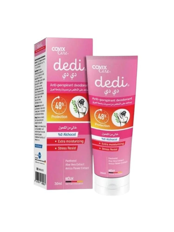 Natural Cream Deodorant 48H Protection Aloe Vera Covix Care 30ml
