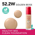 Hydrating Liquid Foundation - Golden Beige 52.2 - Bourjois - 30ml