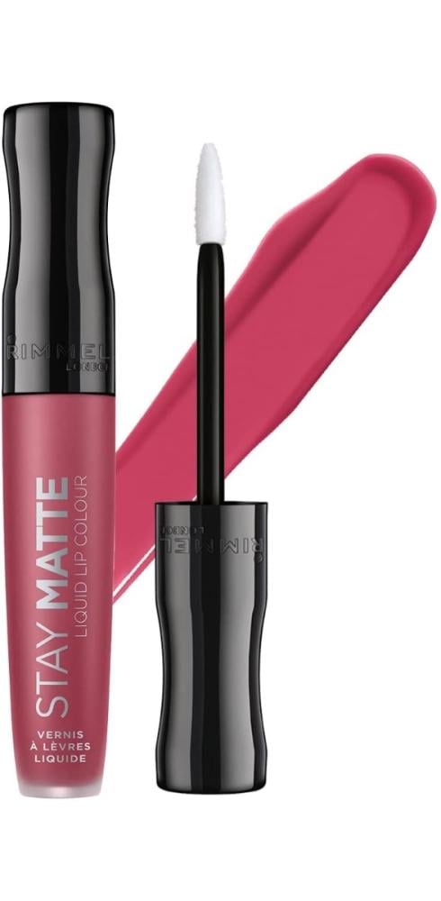Matte Liquid Lipstick Chic Vibrant Rose & Shine Rimmel 210