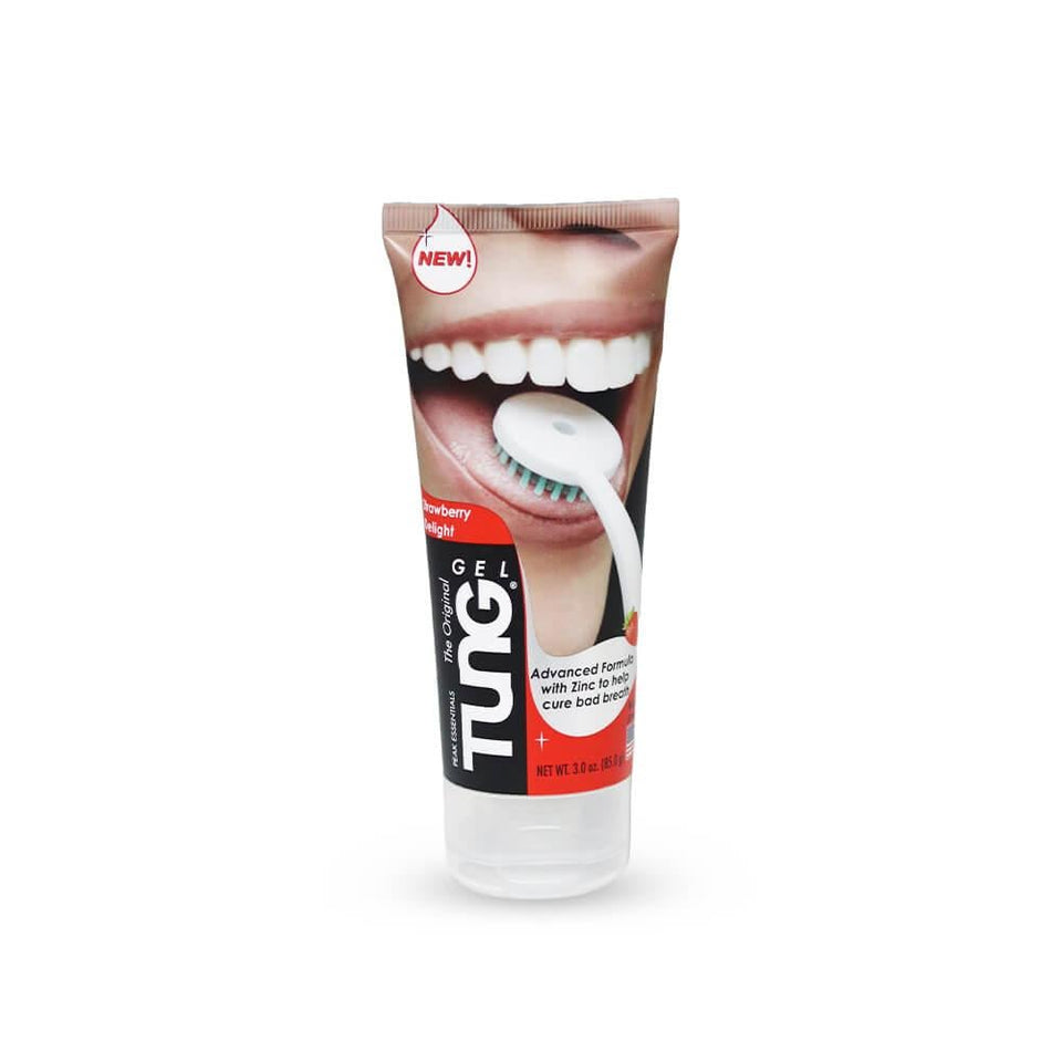 Tung Original Strawberry Delight Tongue Cleaning Gel Freshens Breath 85g