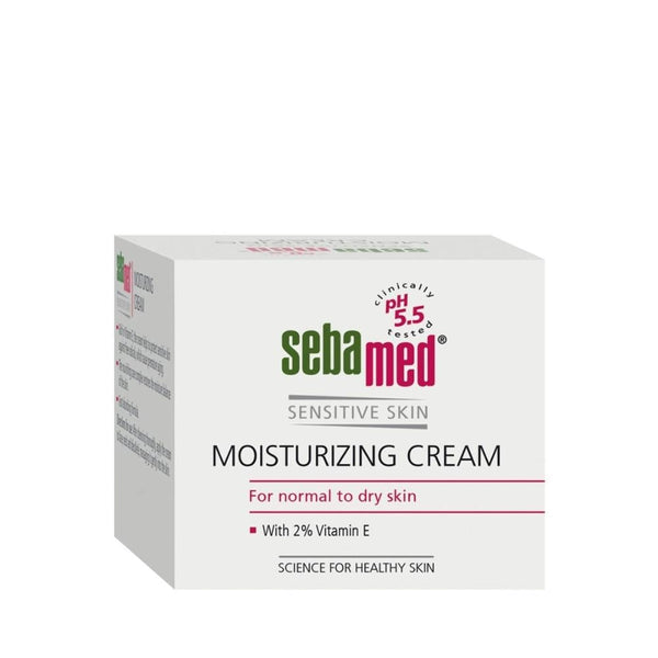 Moisturizing Cream Dry Sensitive Skin Hydrating Sebamed 75ml