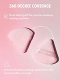 SHEGLAM INSTA-READY Powder Puff Sponges - Baby Pink (3 Pack)