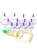 Cupping Therapy Set - 12 Cups for Muscle Tension Relief