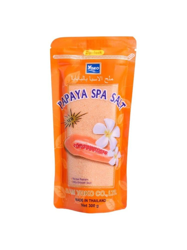 Papaya Spa Salt Body Scrub Exfoliating Yoko 300g