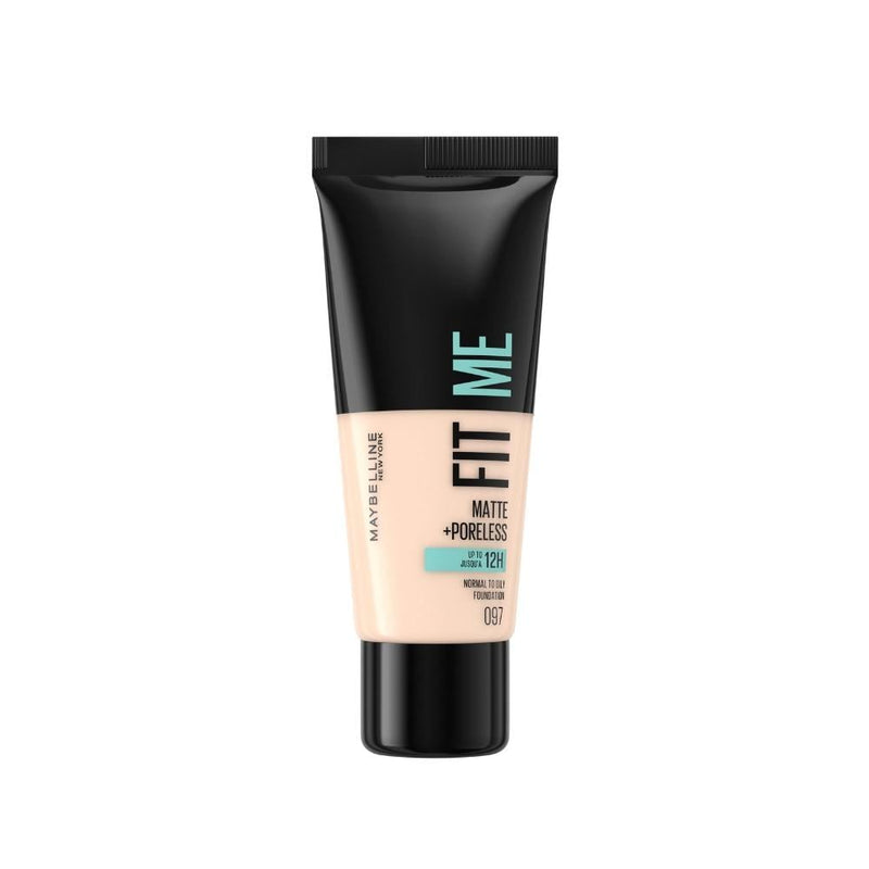Fit Me Matte & Poreless Foundation Natural Porcelain 097 Maybelline 30ml