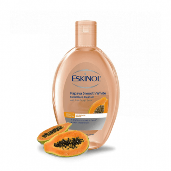 Eskinol Papaya Facial Cleanser, Deep Cleansing, 225ml