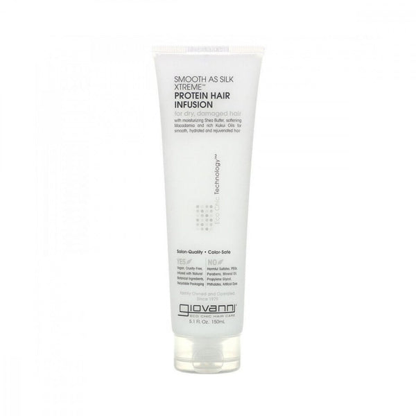 Giovanni Smooth As Silk Extreme Hair Protein Treatment, Argan Oil, 150ml