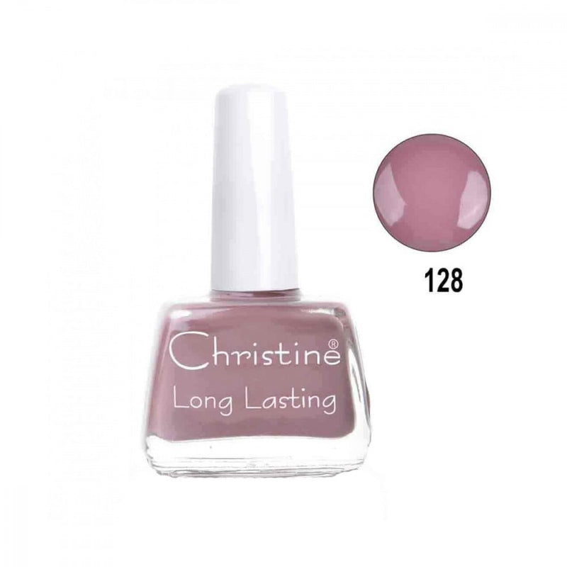 Christine Long Lasting Nail Polish - 128 Glossy Finish