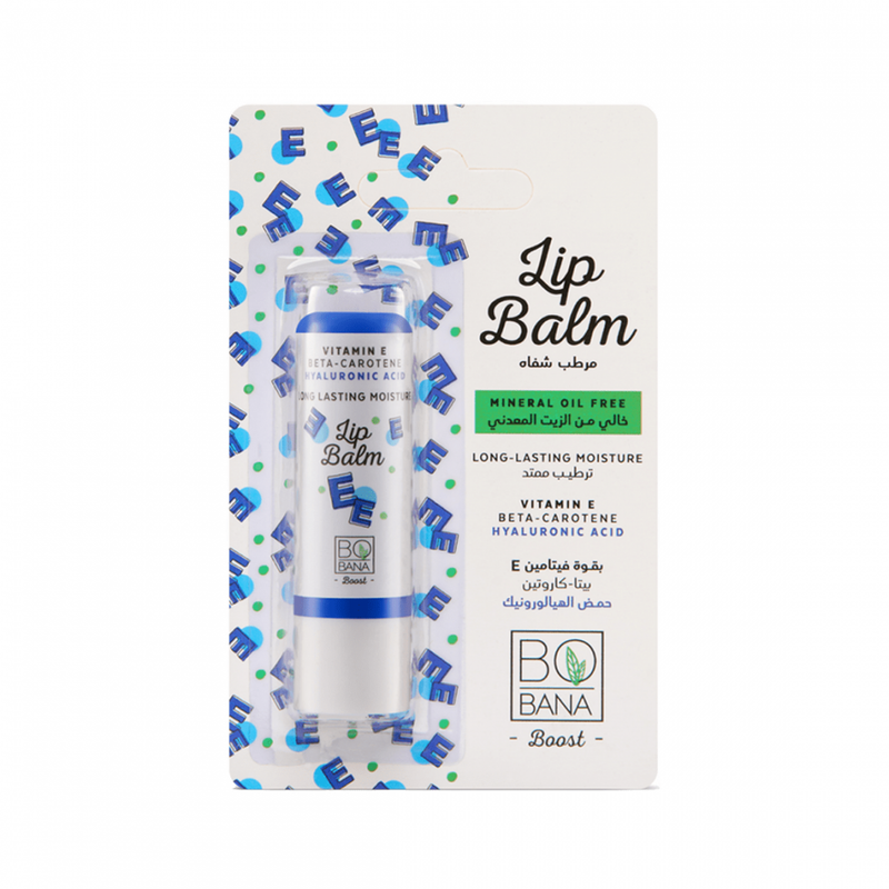 Hyaluronic Acid Lip Balm Moisturising Vitamin E Care Bobana 4.8g