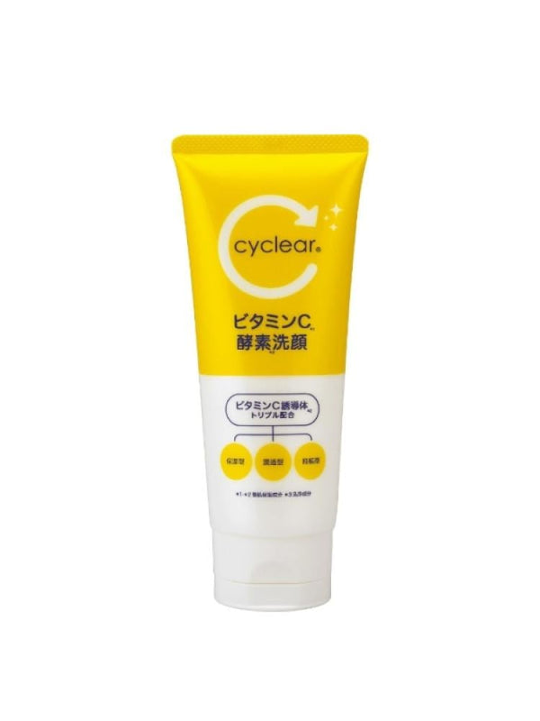 Kumano Yushi Cyclear Vitamin C Enzyme Facial Wash - 130ml